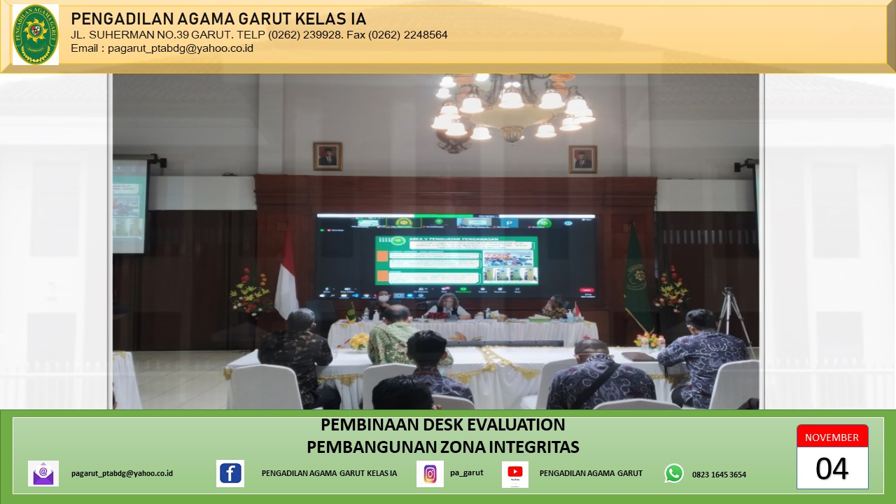 pembinaan desk evaluation