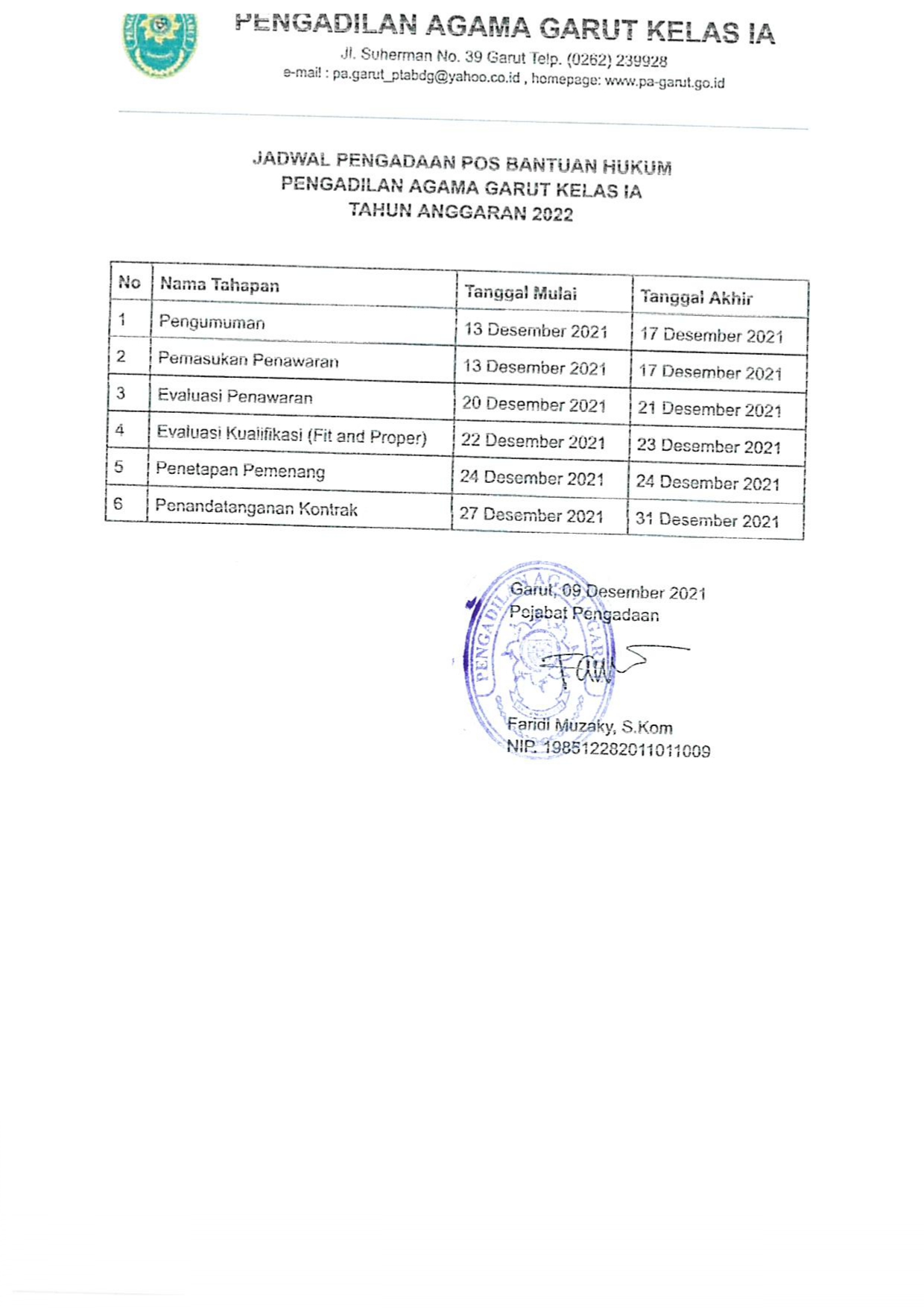 lelang posbakum 2